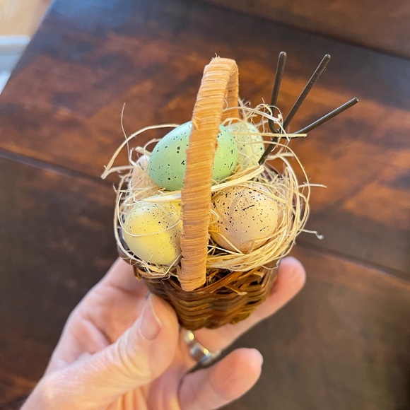 Set of 8 POTTERY BARN EASTER ORNAMENTS - Picture 5 of 5